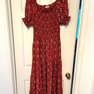 Max StudioFloral Bohemian Dress